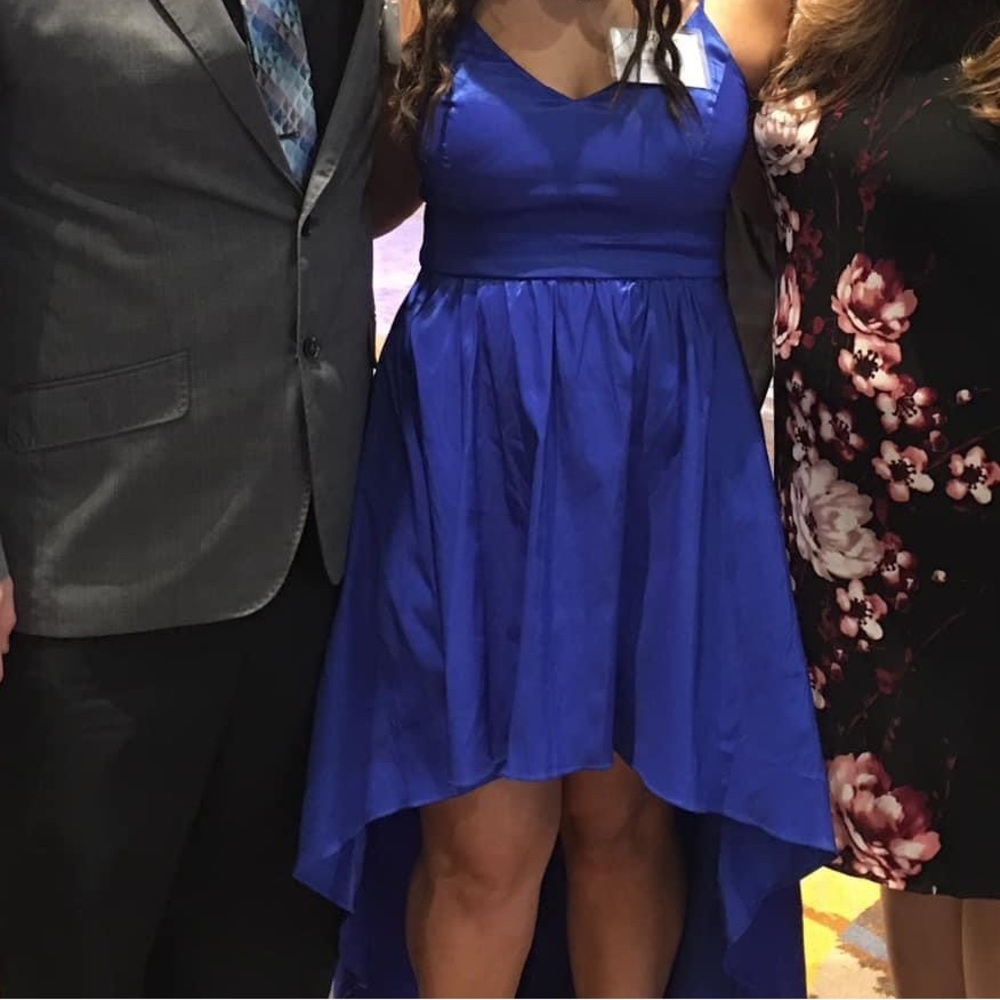 B Darlin juniors 11/12 hi/lo formal dress